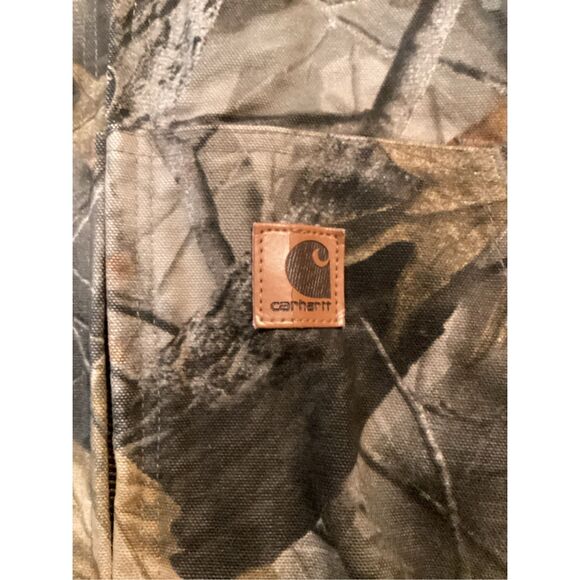 Carhartt X Realtree Vintage Hooded Camo Jacket J1444-CMO  Sz XL Chore Jacket Hun - Picture 4 of 10